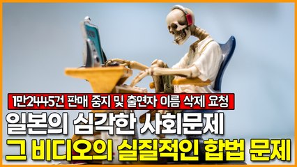 일본의 심각한 사회문제, 그 비디오의 실질적인 합법 문제