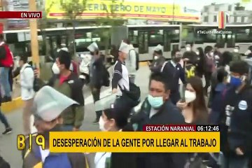 Metropolitano: esta es la situación por reducción del servicio al 25% de operaciones