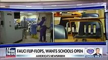 Rand Paul calls out Dr Fauci for changing position on closing schools