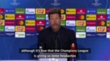 Simeone rues missed chances in Bayern draw