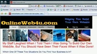 Build Your Own Website in 5 Minutes at OnlineWeb4u.com