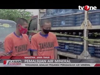 Tersangka Pemalsu Air Mineral Ternyata Pegawai Perusahaan