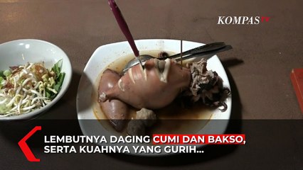 Yummy! Bakso Cumi di Palembang Sedang Jadi Tren Kuliner