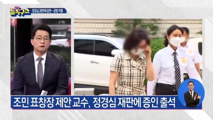 조국 딸 표창장 제안 교수 “봉사 활동 직접 못 봤다”