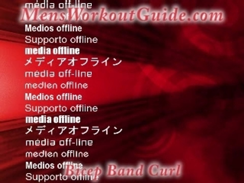 Exercise of the Day:  Bicep Band Curl