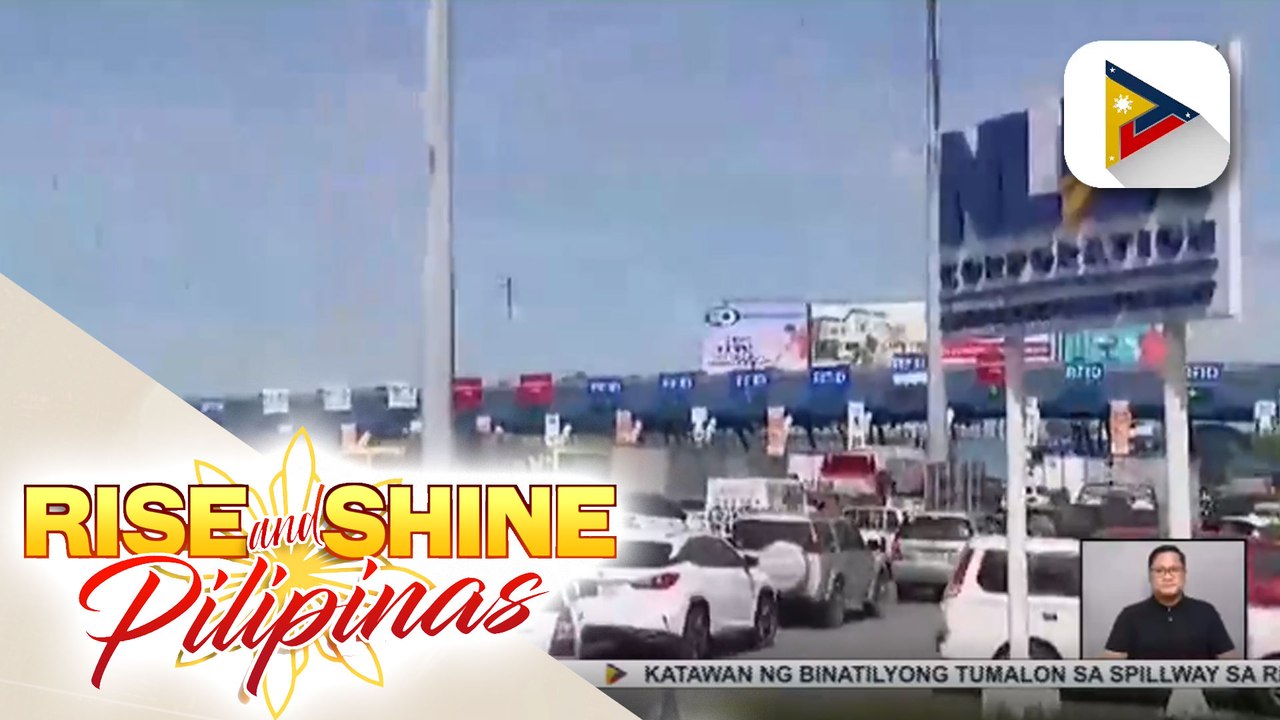 Daloy ng trapiko sa unang araw ng pagpapatupad ng cashless transaction sa mga expressway, mabigat