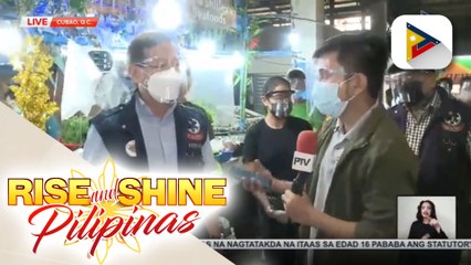 DOH Sec. Duque, tiningnan kung nasusunod ang health protocols sa Farmers Market, Cubao