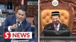 ‘I didn’t see as I have an eye problem’, says Dewan Speaker on deputy minister showing the middle finger