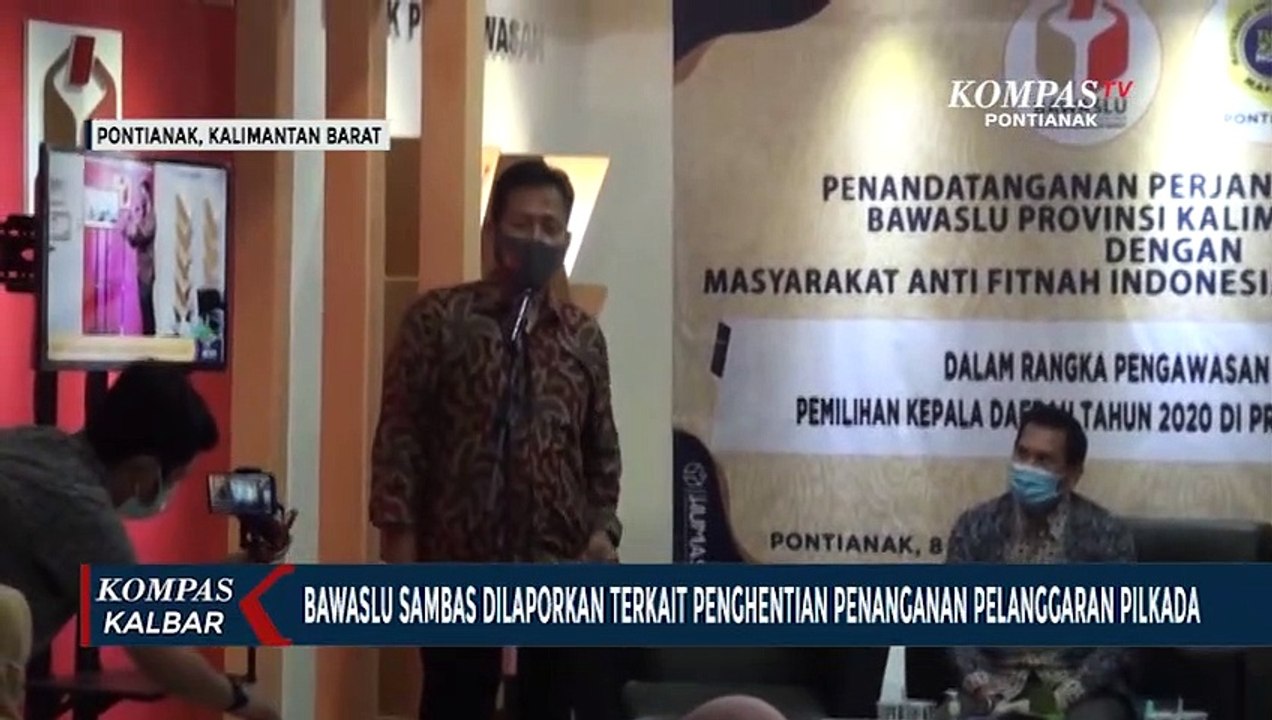 Seorang Warga Sambas Melaporkan Bawaslu Sambas...