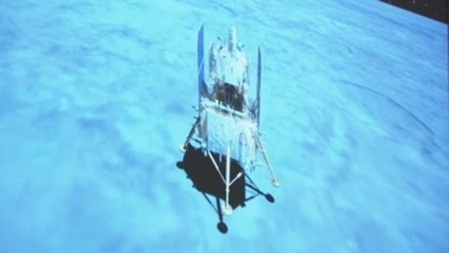 La sonda china Chang'e 5 aluniza con éxito en misión de recogida de muestras