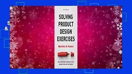 Solving Product Design Exercises: Questions & Answers Complete