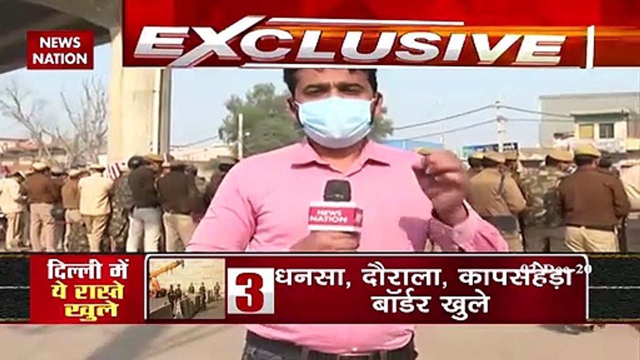 Farmers' Protest Day 7: Akshardham-Noida road has been blocked