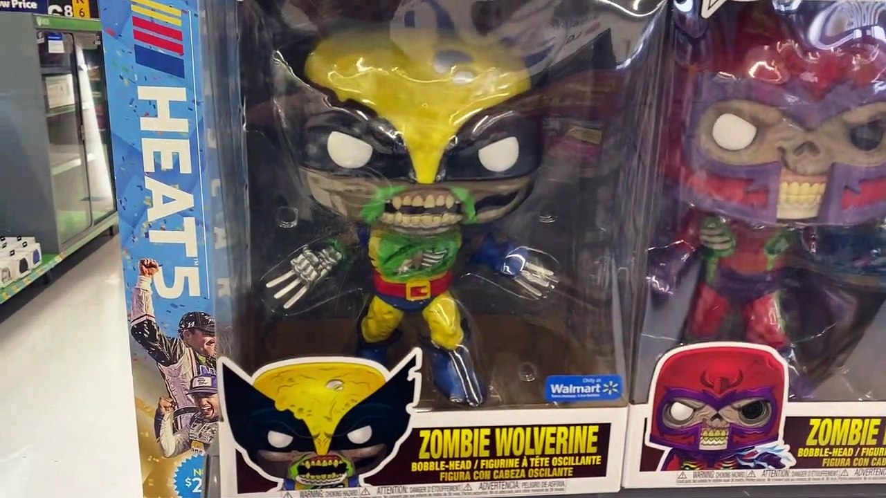 Marvel 10 inch zombie hulk , wolverine 