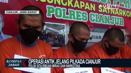Polisi Tangkap Pengedar Narkoba Jaringan Lapas Cianjur