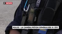 Police : la caméra-piéton généralisée à l'été