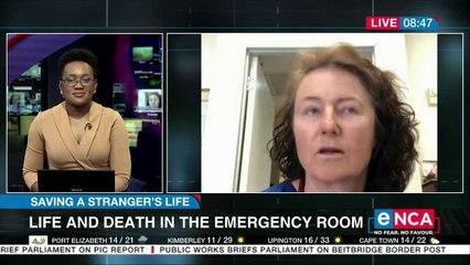 A doctor releases a book about emergency room thrilss