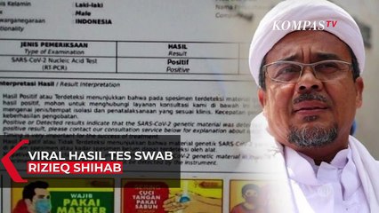 Viral Surat Swab Rizieq Shihab Positif, MER-C Bantah Keluarkan Surat