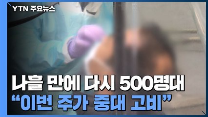 '이번 주 중대 고비...필요 시 거리 두기 단계 조정" / YTN