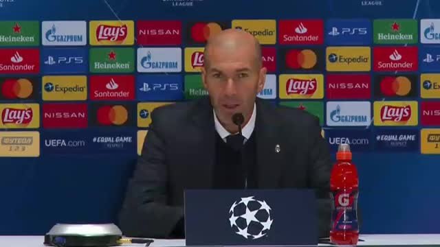 Zidane dice que el equipo mereció ganar ante el Shakhtar aunque reconoce la mala racha de resultados