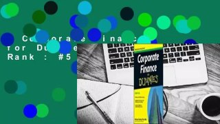 Corporate Finance for Dummies  Best Sellers Rank : #5