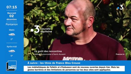 La matinale de France Bleu Creuse du 02/12/2020