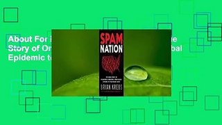 About For Books  Spam Nation: The Inside Story of Organized Cybercrime-From Global Epidemic to
