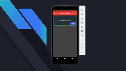Flutter : Simple Folded Cell Widget in Flutter | Create Folded Widget in Flutter | Ethica