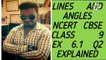 LINES AND ANGLES NCERT CBSE CLASS 9 EX 6.1 Q2 EXPLAINED