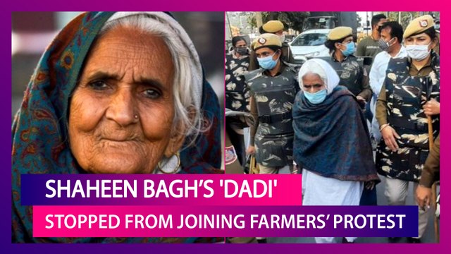 Bilkis Bano, Shaheen Bagh Protests 'Dadi' Attempts To Join Farmers' Protest, Sent Back By Police