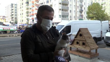 DİYARBAKIR - Diyarbakırlı hayvansever esnafın duyarlı davranışı takdir topluyor
