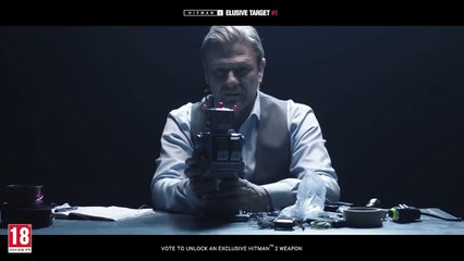 Hitman 2 – Sean Bean Elusive Target #1 Reveal Trailer