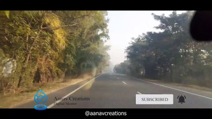 Dekho aaj Hme Raste me kon Mila | A New Person was travelling along with our Car | Aanav creations |