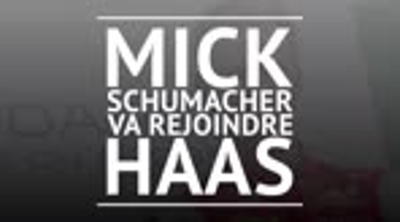 Formule 1 - Mick Schumacher va rejoindre Haas en 2021