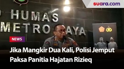 Jika Mangkir Dua Kali, Polisi Akan Jemput Paksa Ketua Panitia Hajatan Rizieq Shihab