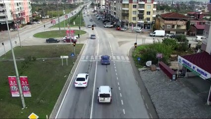 HATAY - Drone destekli denetimlerde kurallara uymayan sürücülere ceza uygulandı