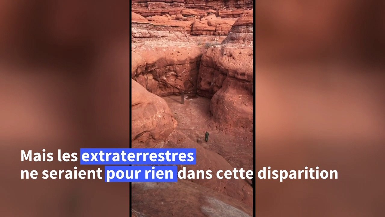 Le mystérieux monolithe du désert de l'Utah a disparu