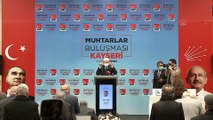 KAYSERİ - Kılıçdaroğlu: ''Teröre karşı durmak bir insanlık görevidir''