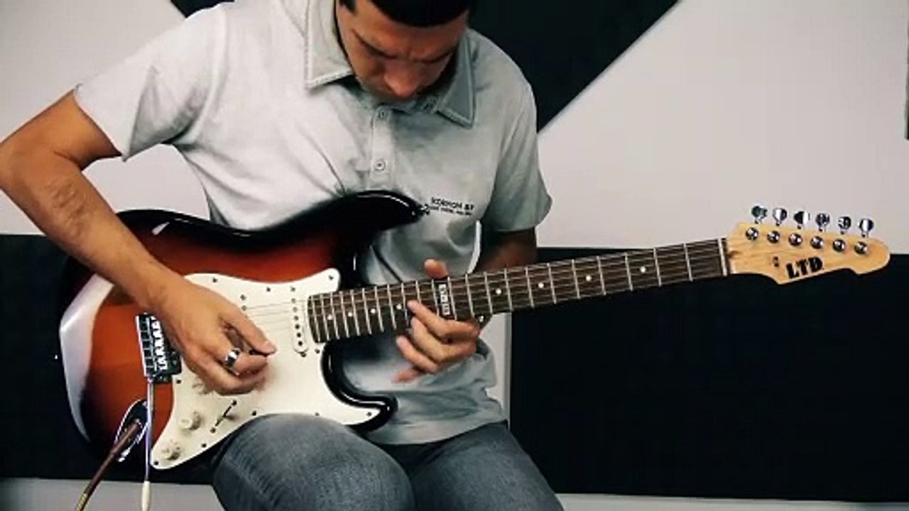 Pink Floyd - Dogs - 1st Solo (Guitar Tutorial)