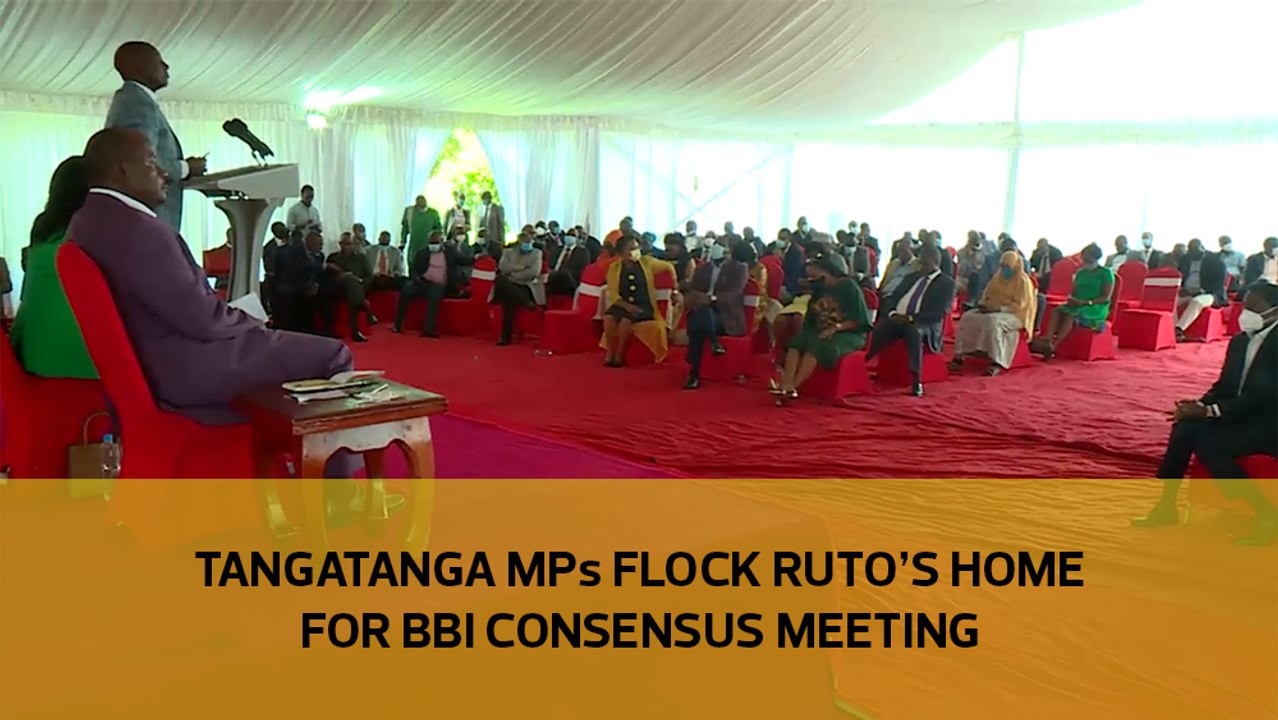 Tangatanga MPs flock Ruto's home for BBI consensus meeting