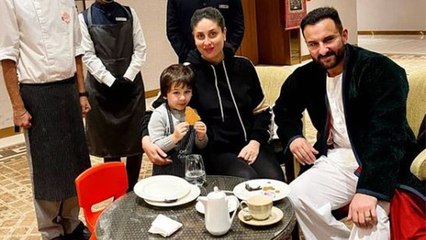 Saif Ali Khan और Kareena के लिए Masterchef बने Taimur Ali Khan बनाया Chocolate Cup Cake | FilmiBeat
