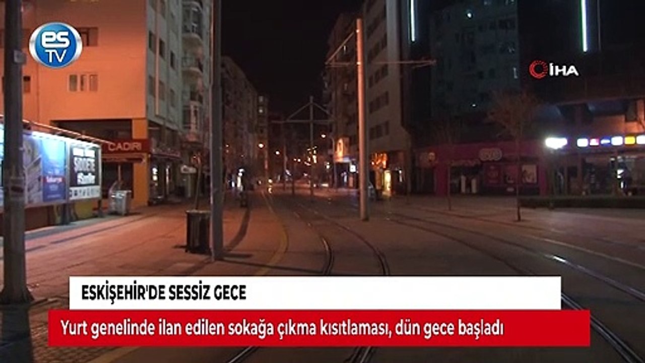 Eskişehir'de sessiz gece