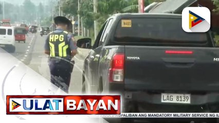 #UlatBayan | 'Oplan Lambat Bitag Sasakyan,' isinagawa sa Davao City; Ilang mga unregistered vehicle, nahuli