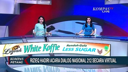 Sampaikan Maaf Melalui Dialog Nasional 212, Rizieq Shihab: Kerumunan Terjadi Di Luar Kendali