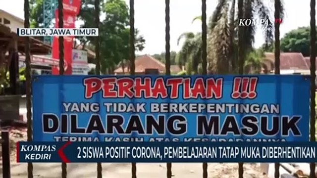 2 Siswa Positif Corona, Pembelajaran Tatap Muka Diberhentikan Sementara