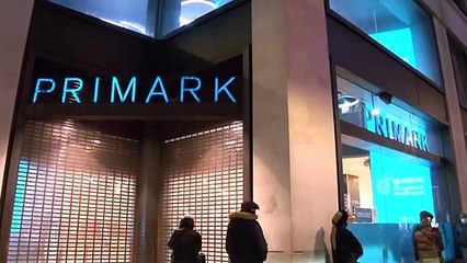Shoppers queue at dawn as lockdown lifts