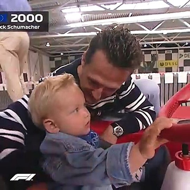 La vidéo touchante de Mick Schumacher en 2000 avec son père Michael au volant d'un kart