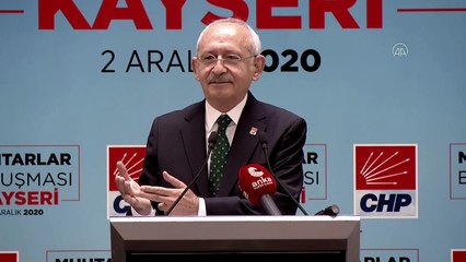 KAYSERİ - Kılıçdaroğlu: 'Bağımsız bir muhtarlık kanunu olması lazım'