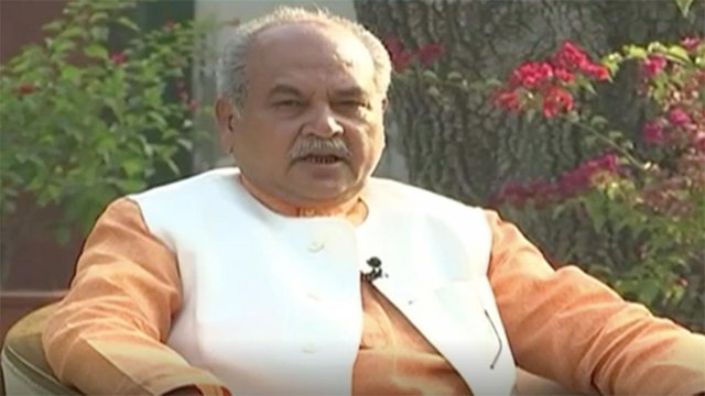 Agriculture Minister Narendra Singh Tomar on MSP-APMC