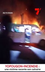 Yopougon-Incendie: une victime raconte son calvaire