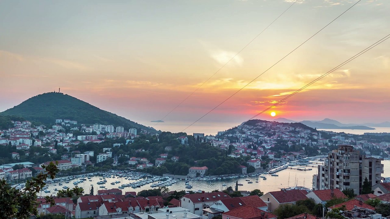 Sunrise Morgenrot Sea,beautiful royalty Free Stock no copyright video Free for commercial use dron dron aerial view (3)